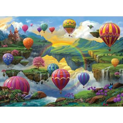 Ravensburger - Puzzle Hot Air Balloon Valley - 500 piese