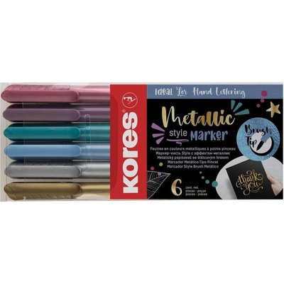 Kores Metallic Style 6 ks 21461