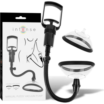 Вагинална помпа с две приставки - Intense Vagina Suctioner (D-234357)