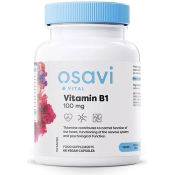 Osavi Vitamin B1, 100 mg, 60 капсули, Osavi