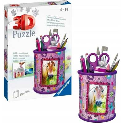 Ravensburger 3D puzzle Stojan na tužky Kůň 54 ks