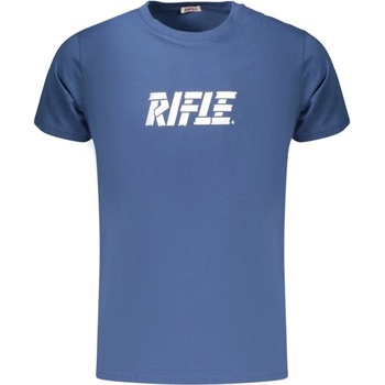 RIFLE Тениска с къс ръкав за мъже rifle, Размер m, Цвят Синьо (rft001_bljeans)