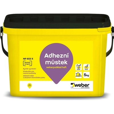 Penetrační nátěr weber podklad haft – 5 kg