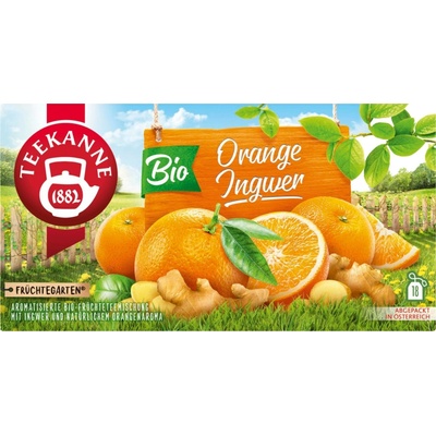 TEEKANNE Fruit Orchard Organic Orange Ginger 18 sáčků
