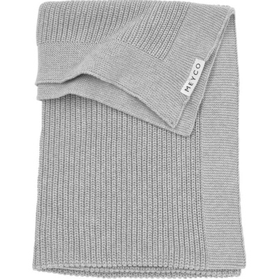 Meyco Deka Rib Grey melange