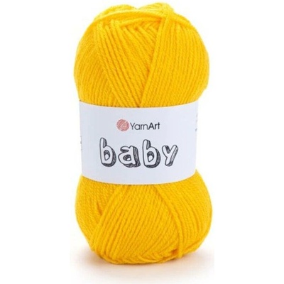 Yarn Art příze Baby 32 slunečnicově žlutá