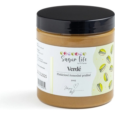 Sugar Life verdé pistáciové praliné 300 g