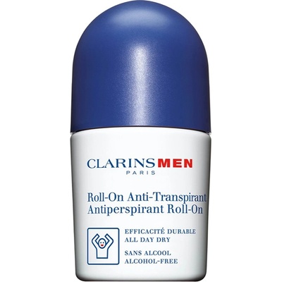 Clarins Men Antiperspirant Roll-On рол- он против изпотяване без алкохол 50ml