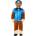 Amscan Делукс детски костюм - Paw Patrol Chase Размер - деца: XS: 104 см