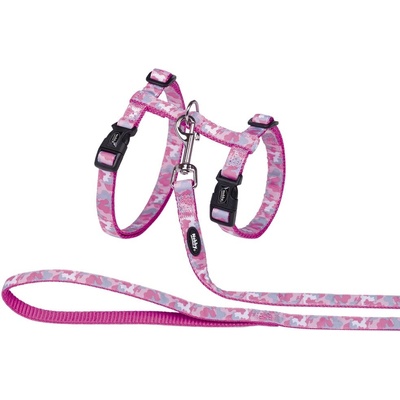 Nobby Camouflage postroj s vodítkem pro kočky XL – Zboží Dáma