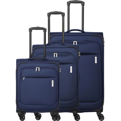 Travelite Набор пътни куфари Travelite Priego S, M, L Navy Travelite | Sin | МЪЖЕ | UNI