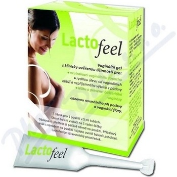 LactoFeel vaginálny gél 7 x 5 ml + utierky pre intímnu hygienu