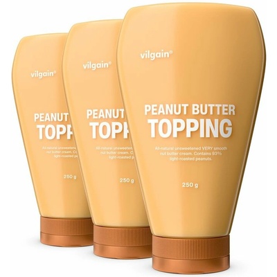 Vilgain Nut Butter Topping arašidové maslo 250 g