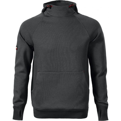 Malfini Vertex Hoodie ebony gray