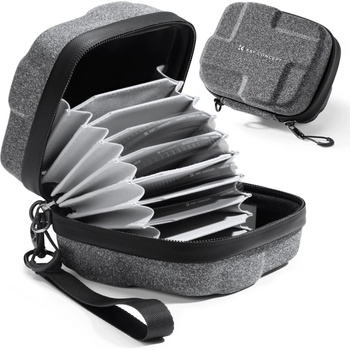 K& F Concept K&F Concept Hard Shell калъф за филтри - 10 джоба, до 95 mm (Size L) - KF13.175