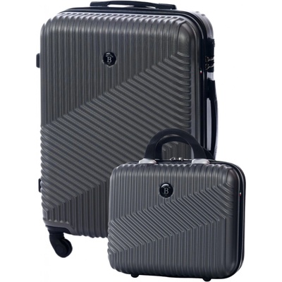 BERTOO Milano tmavě šedý set 2v1 52l, 12l