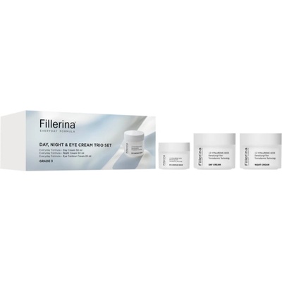 Fillerina Everyday Formula Day, Night & Eye Cream Trio Set комплект против бръчки за жени