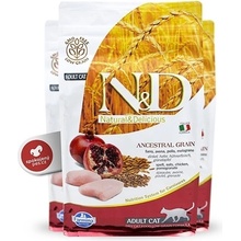 N&D Ancestral Grain Cat Adult Chicken & Pomegranate 1,5 kg