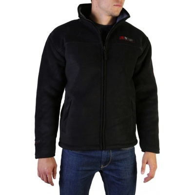 GEOGRAPHICAL NORWAY USINECE mikina fleece USINE MEN s kožíškem černá