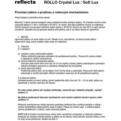 Reflecta Crystal-Line Rollo 180 x 141cm 87701