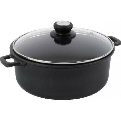 Soté hrnec de buyer, 8311.20 CHOC EXTREME skleněná poklice, průměr 20 cm, vysoký okraj, keramický povrch, 20x27x8,5 cm