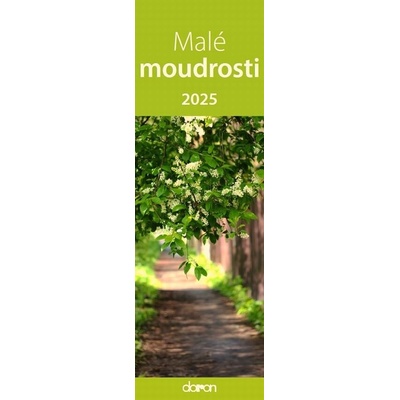 Malé múdrosti záložkový 2025