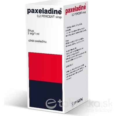 Paxeladine 0,2 Percent sirup sir.1 x 125 ml