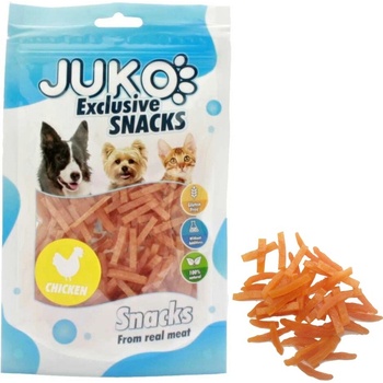 Juko snack chicken thin strips 70 g