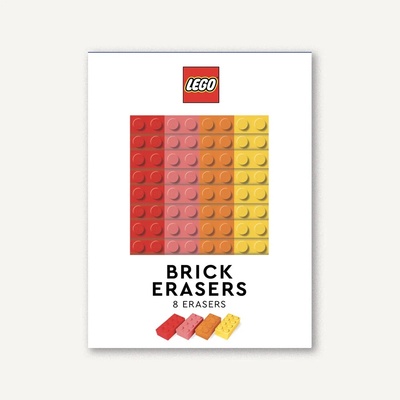 Chronicle Books Lego školní guma 8 ks vícebarevná