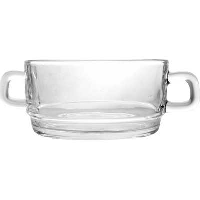 Home Sklenená miska s dvoma uškami 300 ml