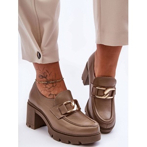 Step in style Дамска обувка с дебел ток модел 183958 Step in style