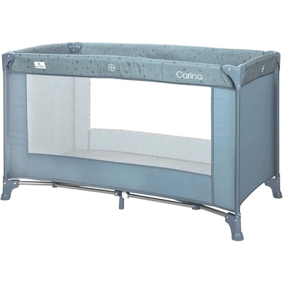 Lorelli Бебешка кошара на 1 ниво Lorelli - Carina, Blue Stars (10080662607)