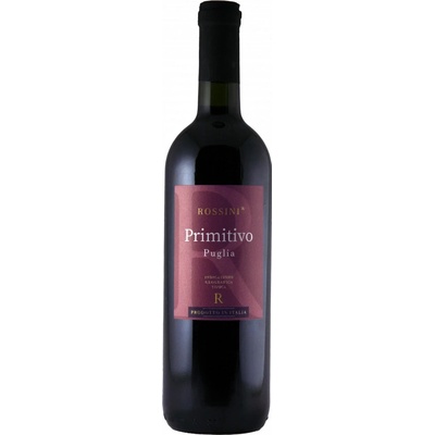 Rossini Primitivo 13,5% 0,75 l (holá láhev)