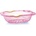 BabyJem Бебешка вана с отвор за оттичане BabyJem - 80 cm, розова (31)