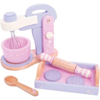 Bigjigs Toys - Дървен миксер - сладки бонбони (BJ396)