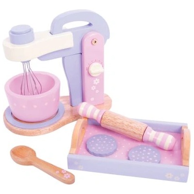 Bigjigs Toys - Дървен миксер - сладки бонбони (BJ396)