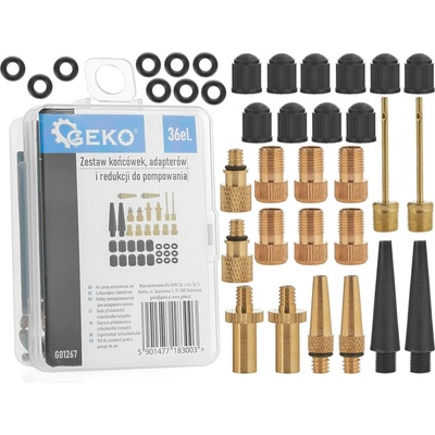 GEKO G01267 Sada 36ks adaptérů na huštění pneumatik
