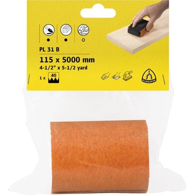 KLINGSPOR Role PL 31 B 115X5000 P80 SB-balení
