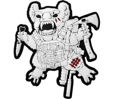 Halfbreed Blades PVC Patch - Drop Bear 2024 Arctic Drop Bear Patch