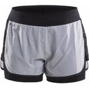 Craft W šortky Charge bílá s potiskem