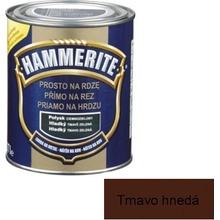 Hammerite přímo na rez, 0,70L, hladký tmavě hnědý