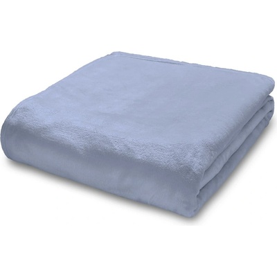 Catherine Lansfield Светлосиньо одеяло от микроплюш 130x170 cm Raschel Velvet - Catherine Lansfield (DS/52645/W/130170/LBL)