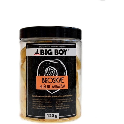 Big Boy plátky lyofilizované Broskve 120 g