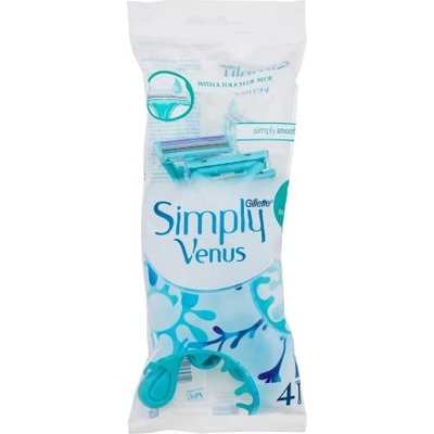 Gillette Venus 2 Simply самобръсначка за еднократна употреба 4 бр за жени