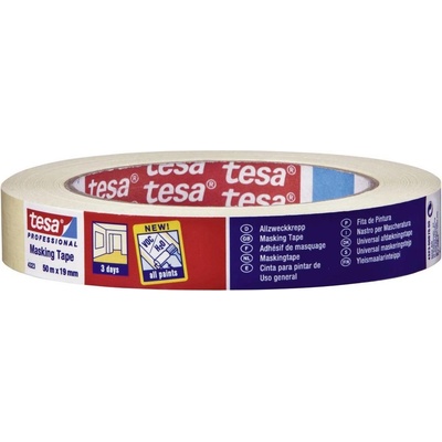 Tesa Professional Krepová lepiaca páska 50 m x 50 mm béžová 1 ks 04323-00013-00