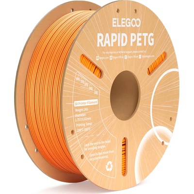 Elegoo Rapid PETG Orange - 1, 75 mm / 1000 g (50.203.0223)