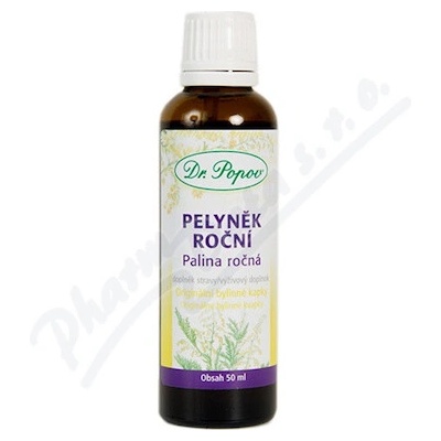 Dr.Popov Kapky bylinné Pelyněk roční 50 ml