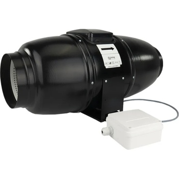 Image 1 of Dalap Тих тръбен метален вентилатор с превключвател на скоростта Ø 150 мм (3074)