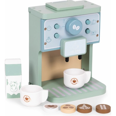ECOTOYS ecotoys kávovar pro děti barista set 8 kusů