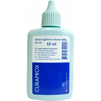 Curaprox BDC 100 čistící gel pro umělý chrup 60 ml